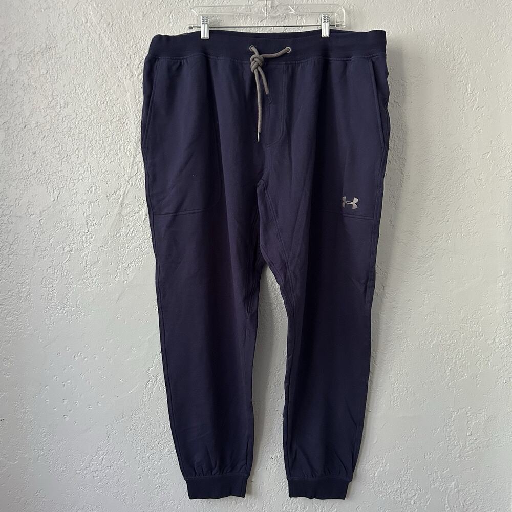 Under Armour Jogger Pants Men’s 3XL Navy Blue Athletic Training Sweatpants NWT